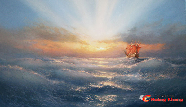 Tranh Thuyền Bườm